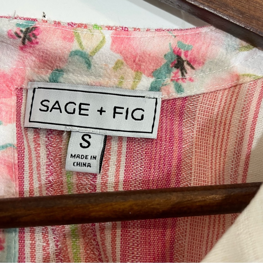 Sage & Fig Babydoll Peasant Top - Picture 8 of 12